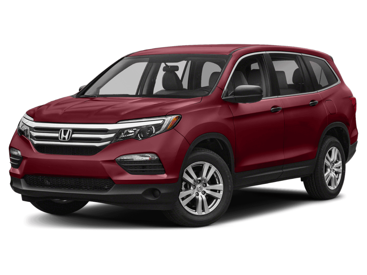 2018 Honda Pilot LX - Front 3/4, facing to the left