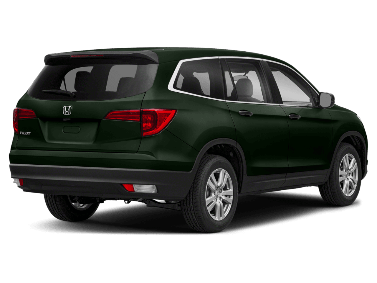 2018 Honda Pilot LX - Rear 3/4, facing to the right