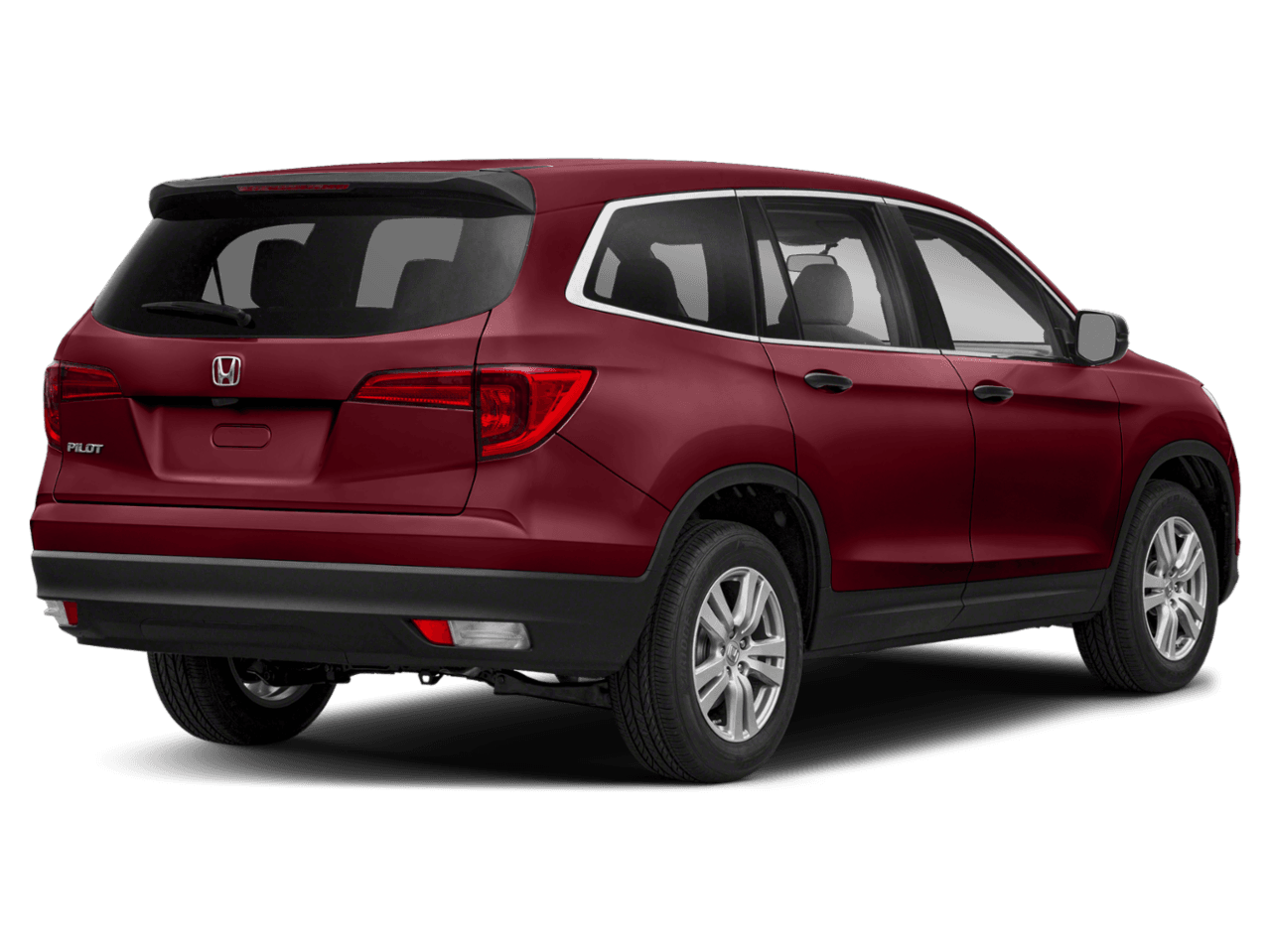 2018 Honda Pilot LX - Rear 3/4, facing to the right