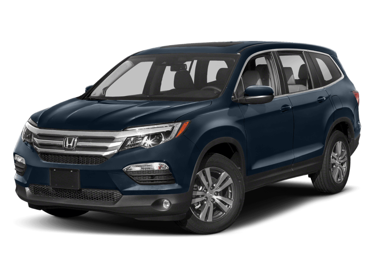 2018 Honda Pilot EX-L - Front 3/4, facing to the left