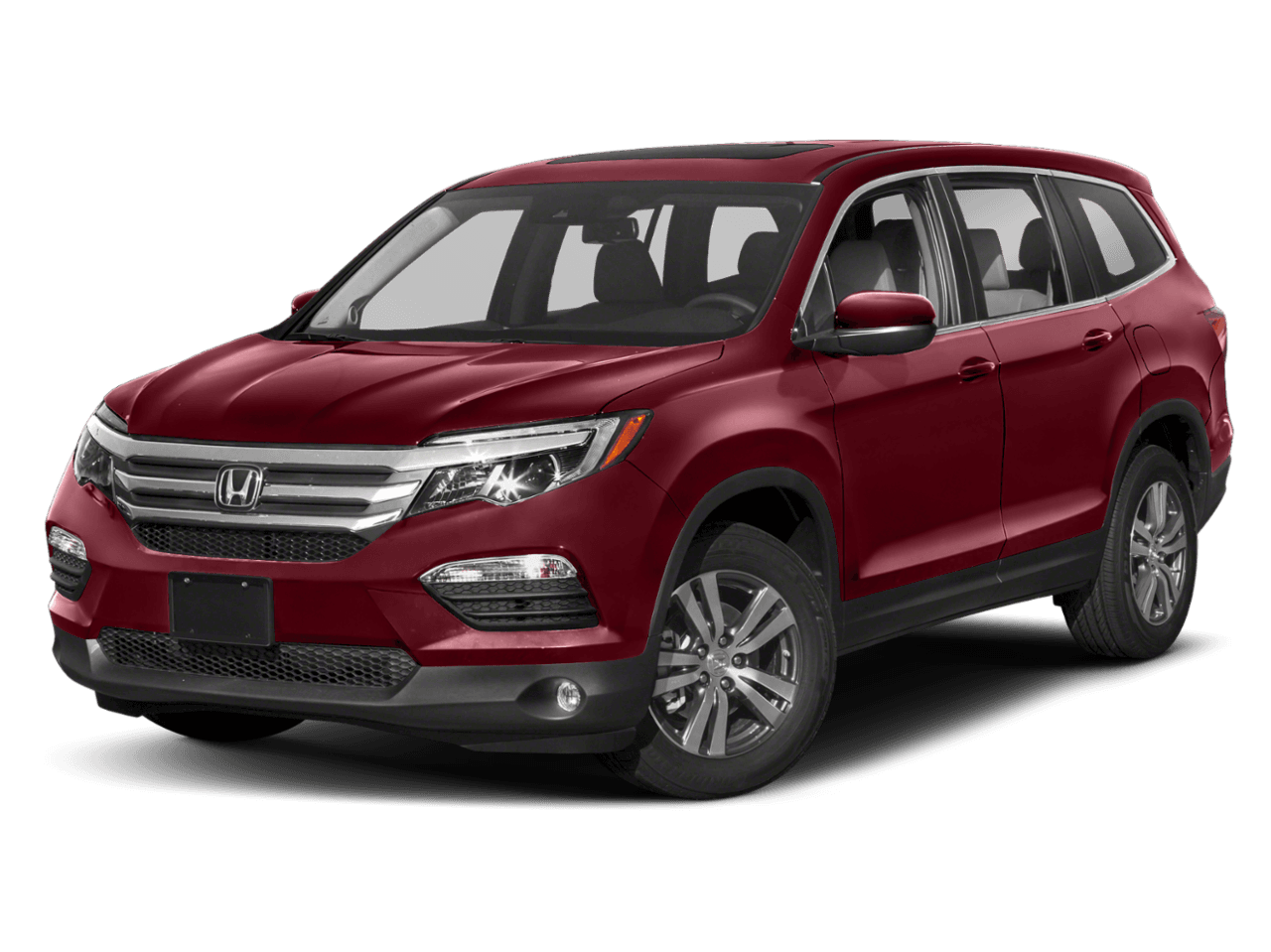 2018 Honda Pilot EX-L - Front 3/4, facing to the left