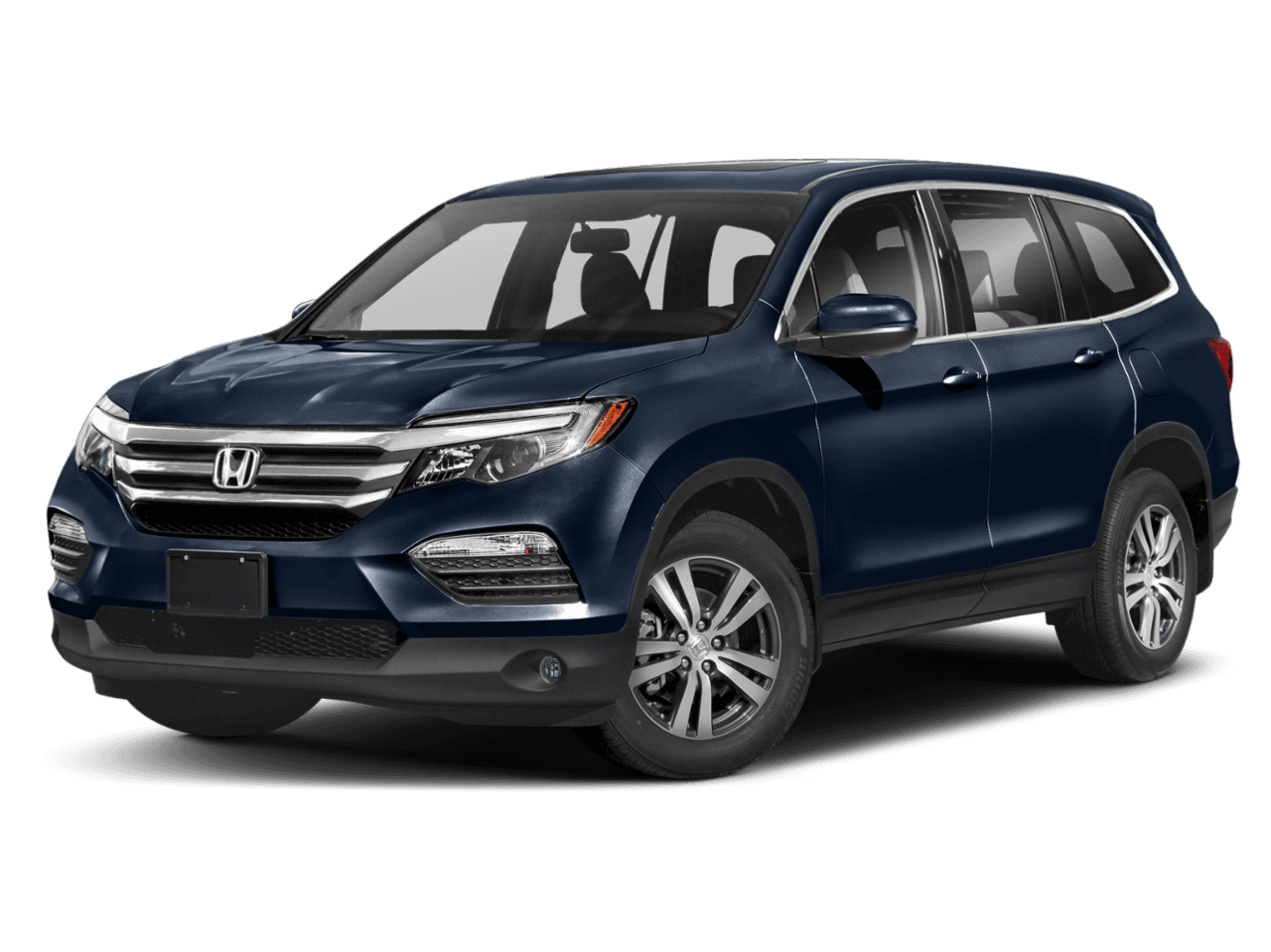 2018 Honda Pilot EX-L - Front 3/4, facing to the left