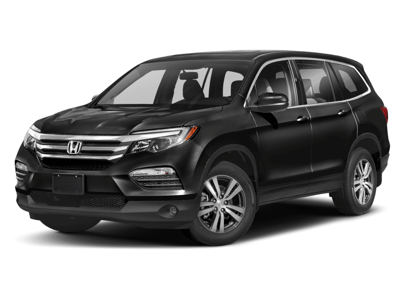 2018 Honda Pilot EX-L - Front 3/4, facing to the left