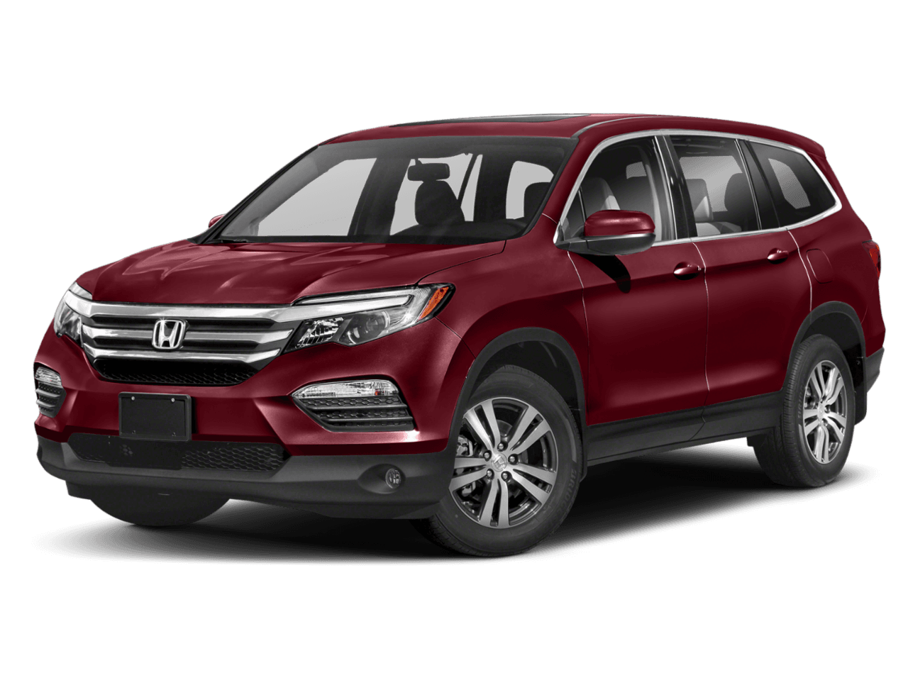 2018 Honda Pilot EX-L - Front 3/4, facing to the left
