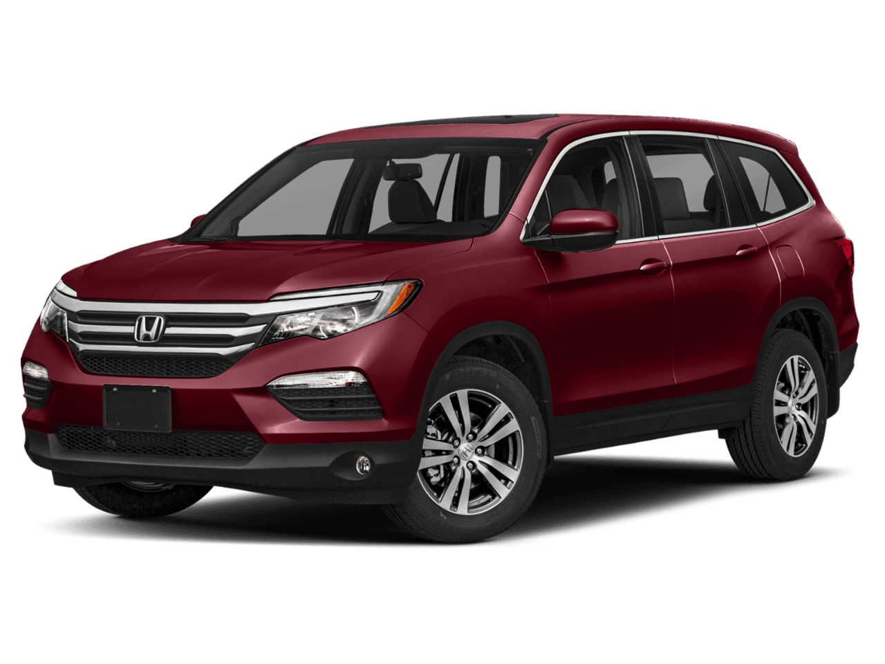 2018 Honda Pilot EX-L - Front 3/4, facing to the left