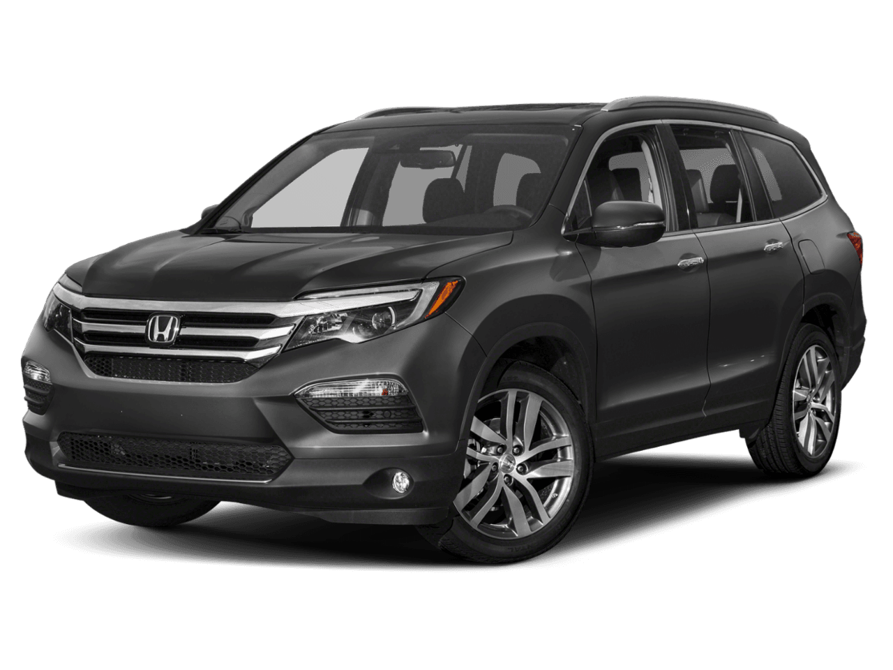 2018 Honda Pilot Touring - Front 3/4, facing to the left
