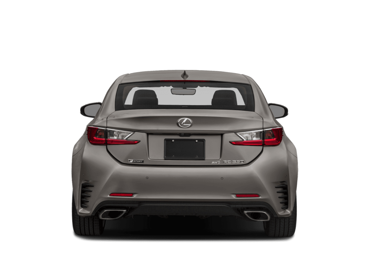 2018 Lexus RC RC 350 - Rear (full)