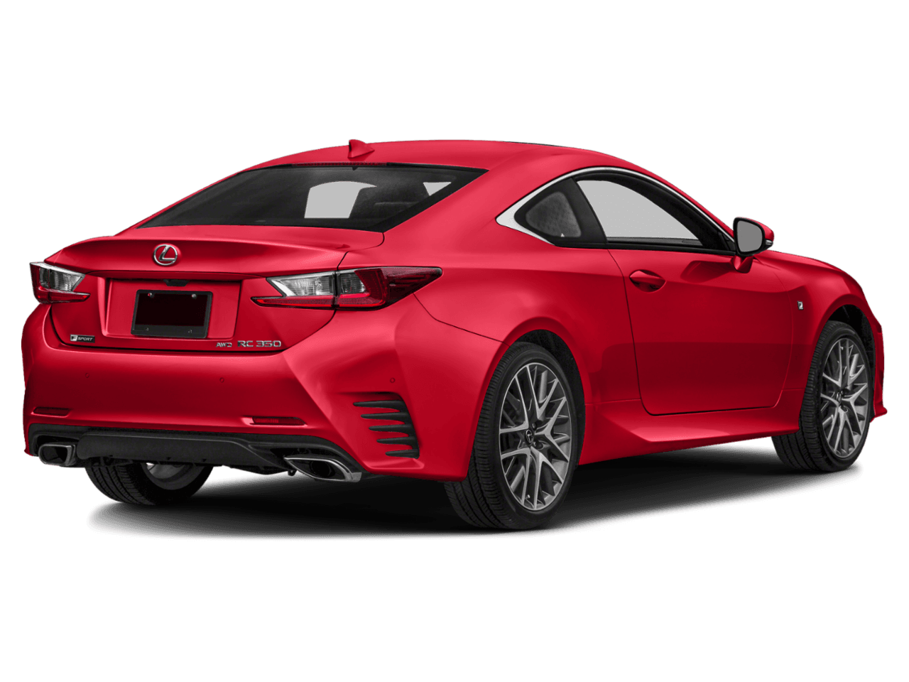 2018 Lexus RC RC 350 - Rear 3/4, facing to the right