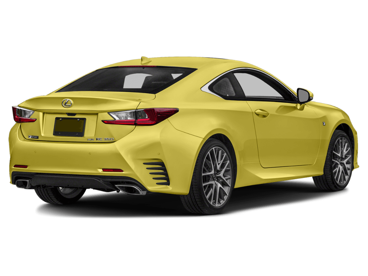 2018 Lexus RC RC 350 - Rear 3/4, facing to the right
