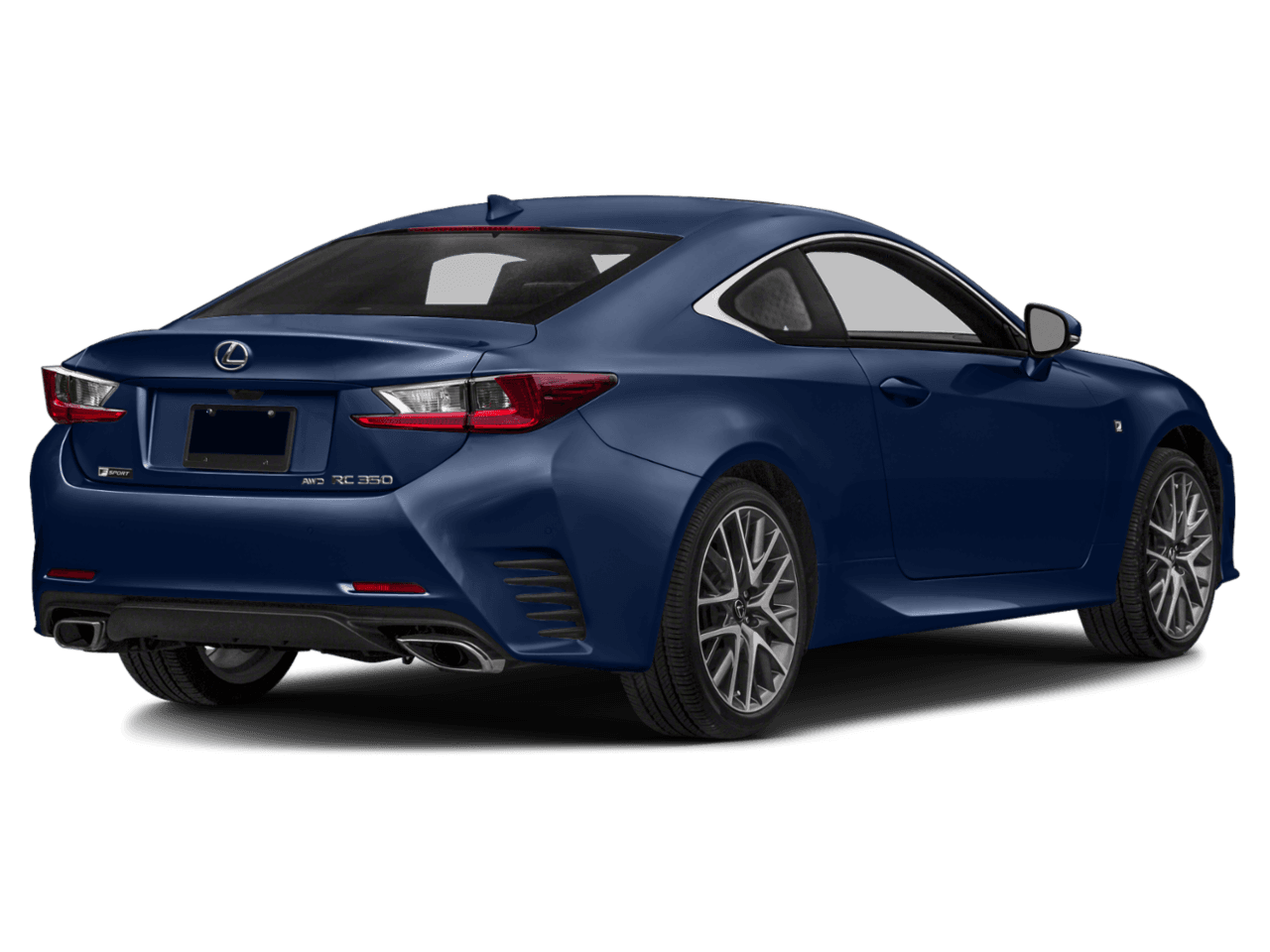 2018 Lexus RC RC 350 F Sport - Rear 3/4, facing to the right