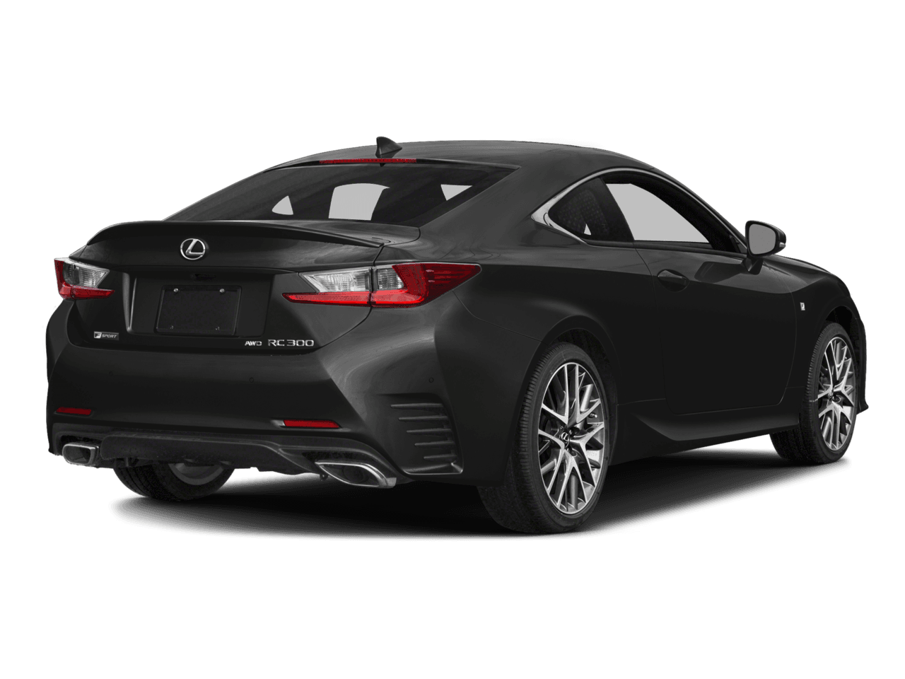 2018 Lexus RC RC 300 F Sport - Rear 3/4, facing to the right