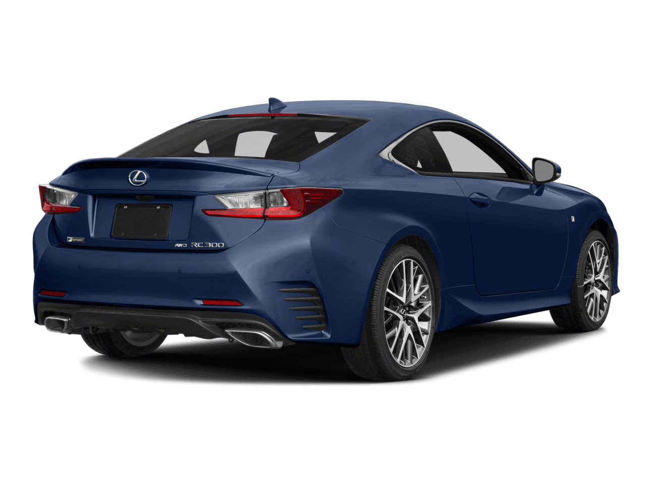 2018 Lexus RC RC 300 F Sport - Rear 3/4, facing to the right
