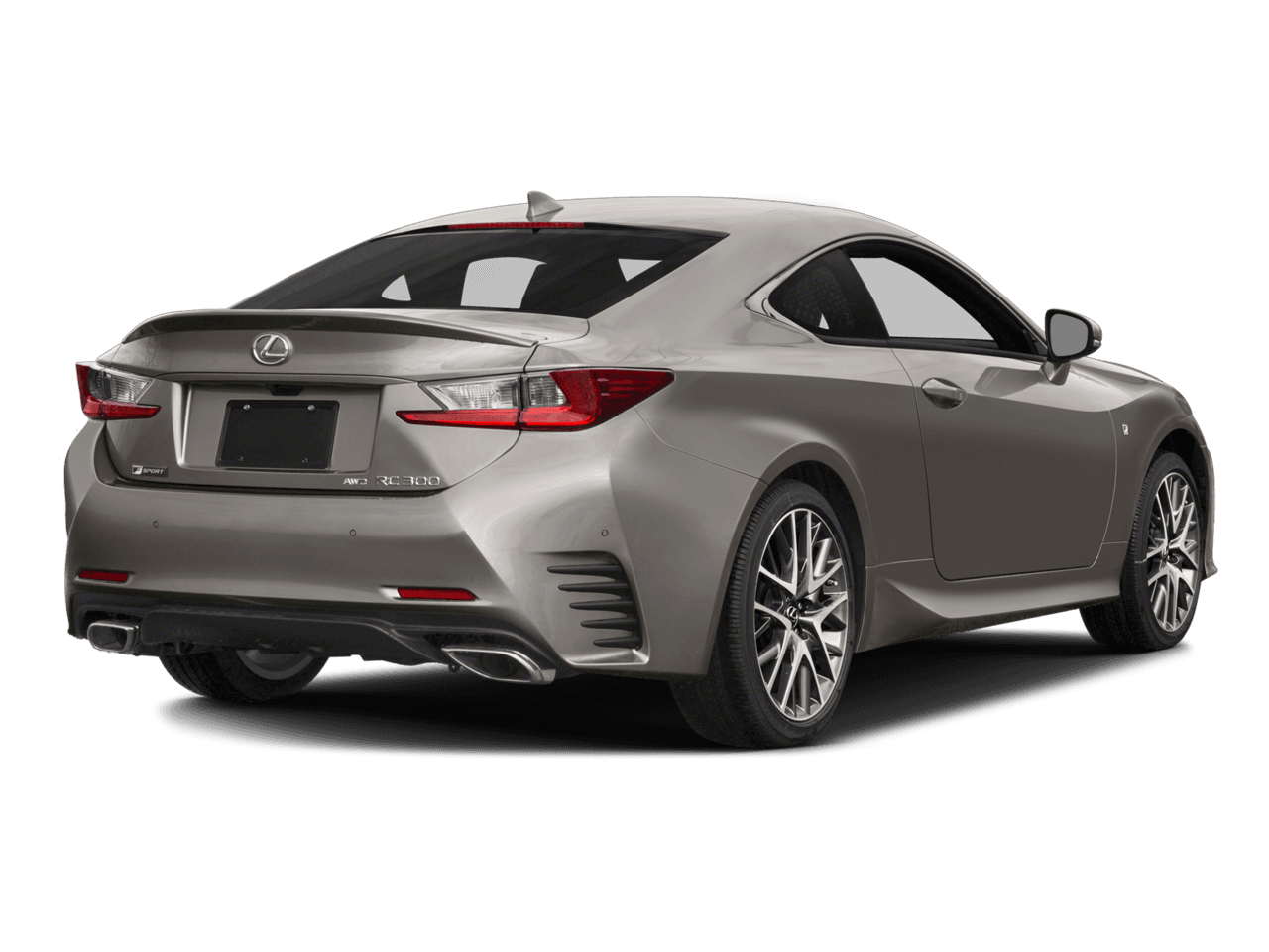 2018 Lexus RC RC 300 F Sport - Rear 3/4, facing to the right