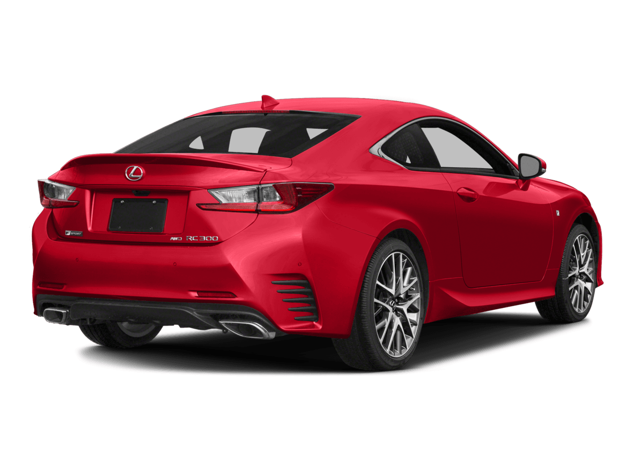 2018 Lexus RC RC 300 F Sport - Rear 3/4, facing to the right