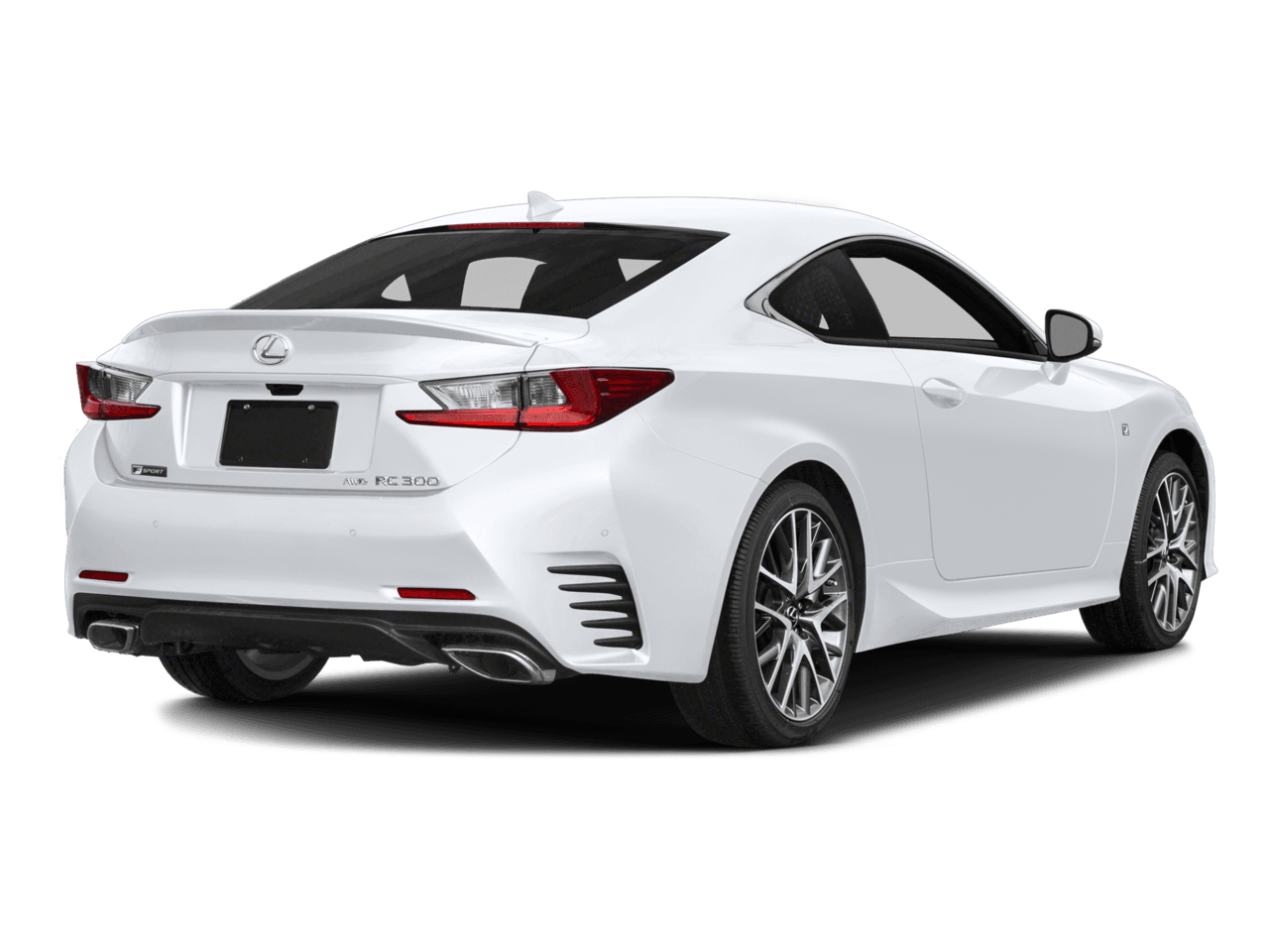2018 Lexus RC RC 300 F Sport - Rear 3/4, facing to the right