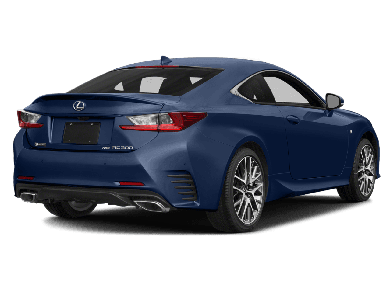 2018 Lexus RC RC 300 - Rear 3/4, facing to the right