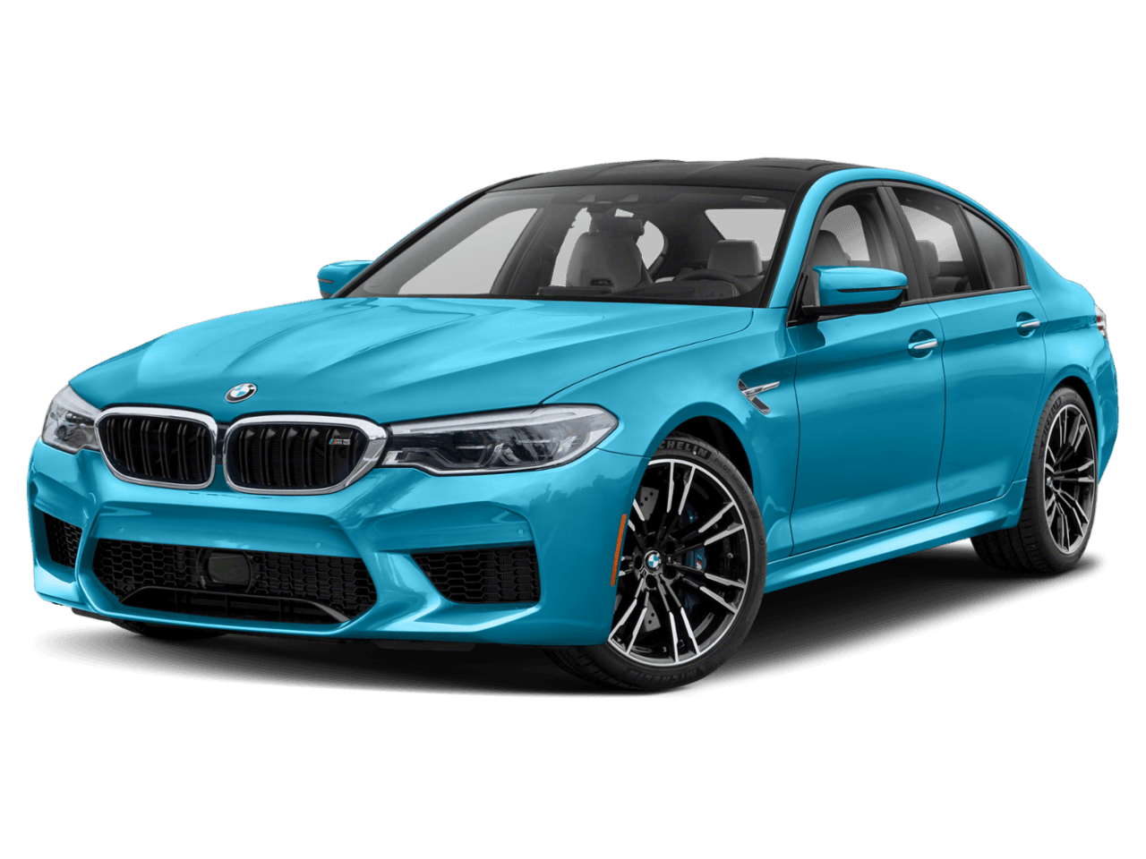 2018 BMW M5  - Front 3/4, facing to the left