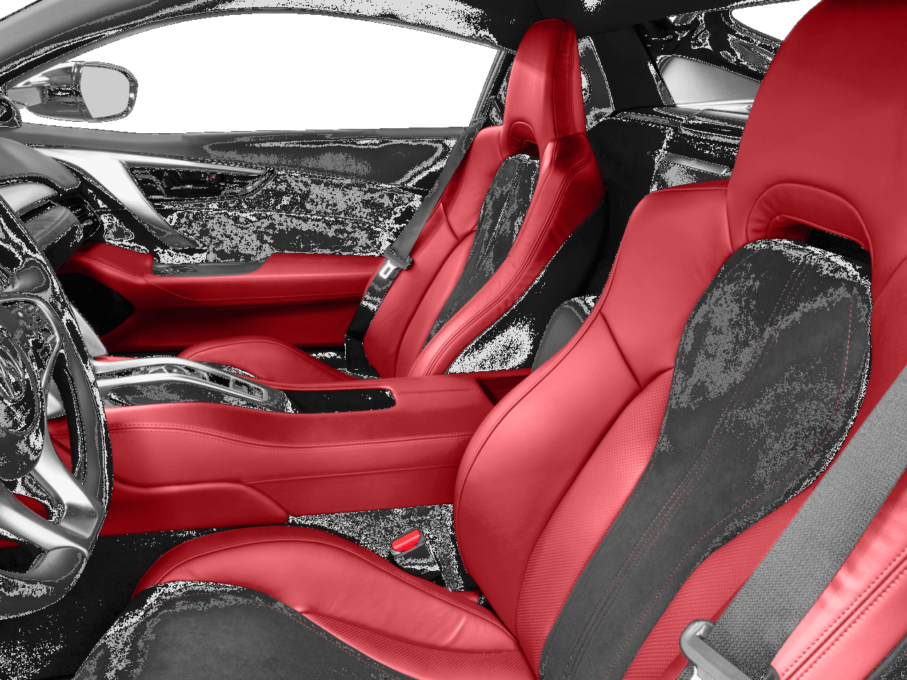 2018 Acura NSX  - Interior Driver's Side with Door Open, Front Seat Feature