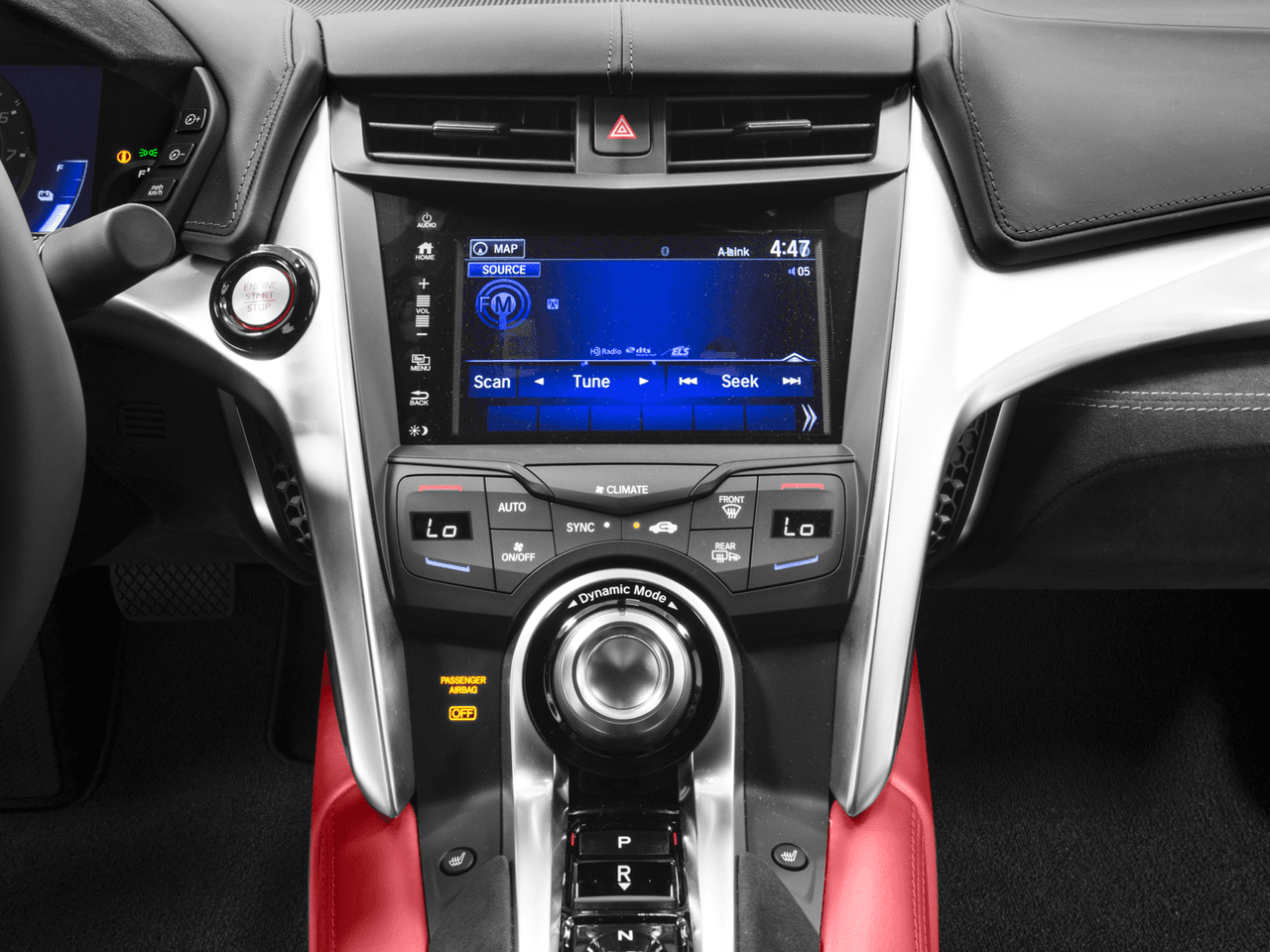 2018 Acura NSX  - Interior Stereo System