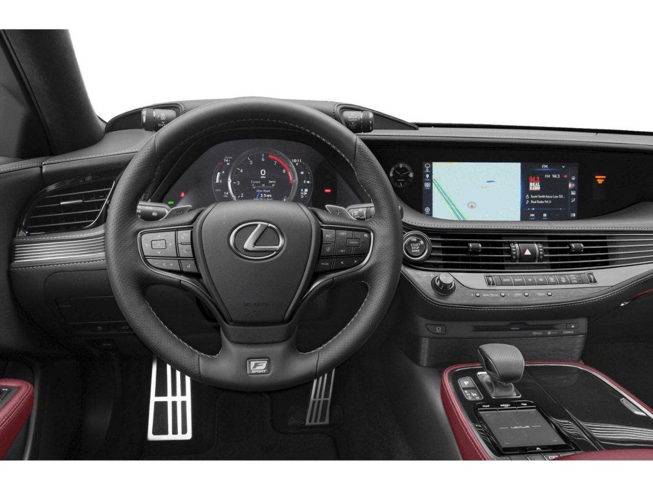 2018 Lexus LS LS 500 F Sport - Interior Drivers Dash