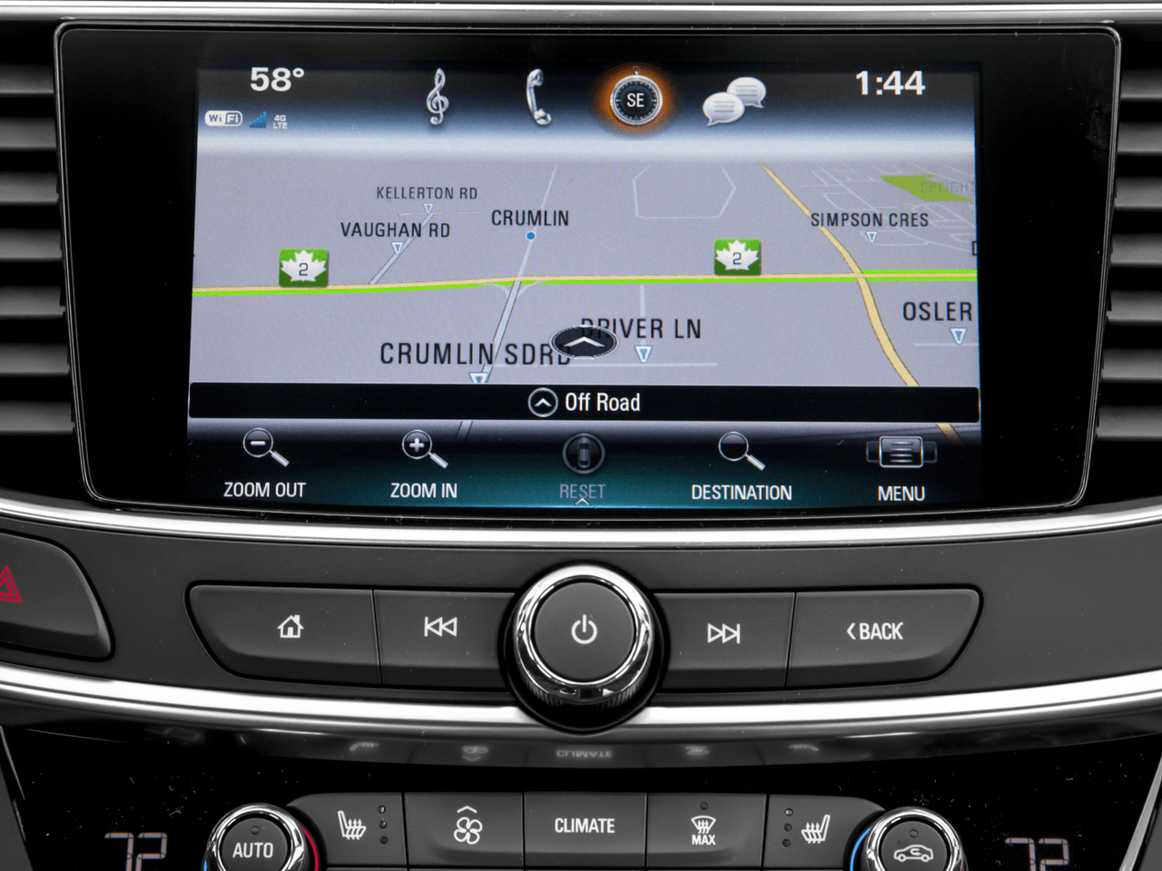 2018 Buick LaCrosse Essence - Interior Navigation System