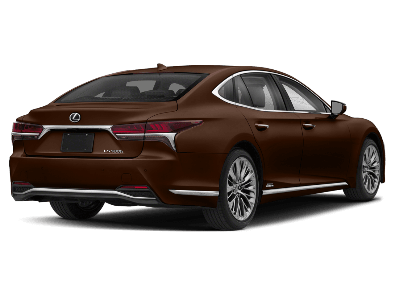 2018 Lexus LS LS 500h - Rear 3/4, facing to the right