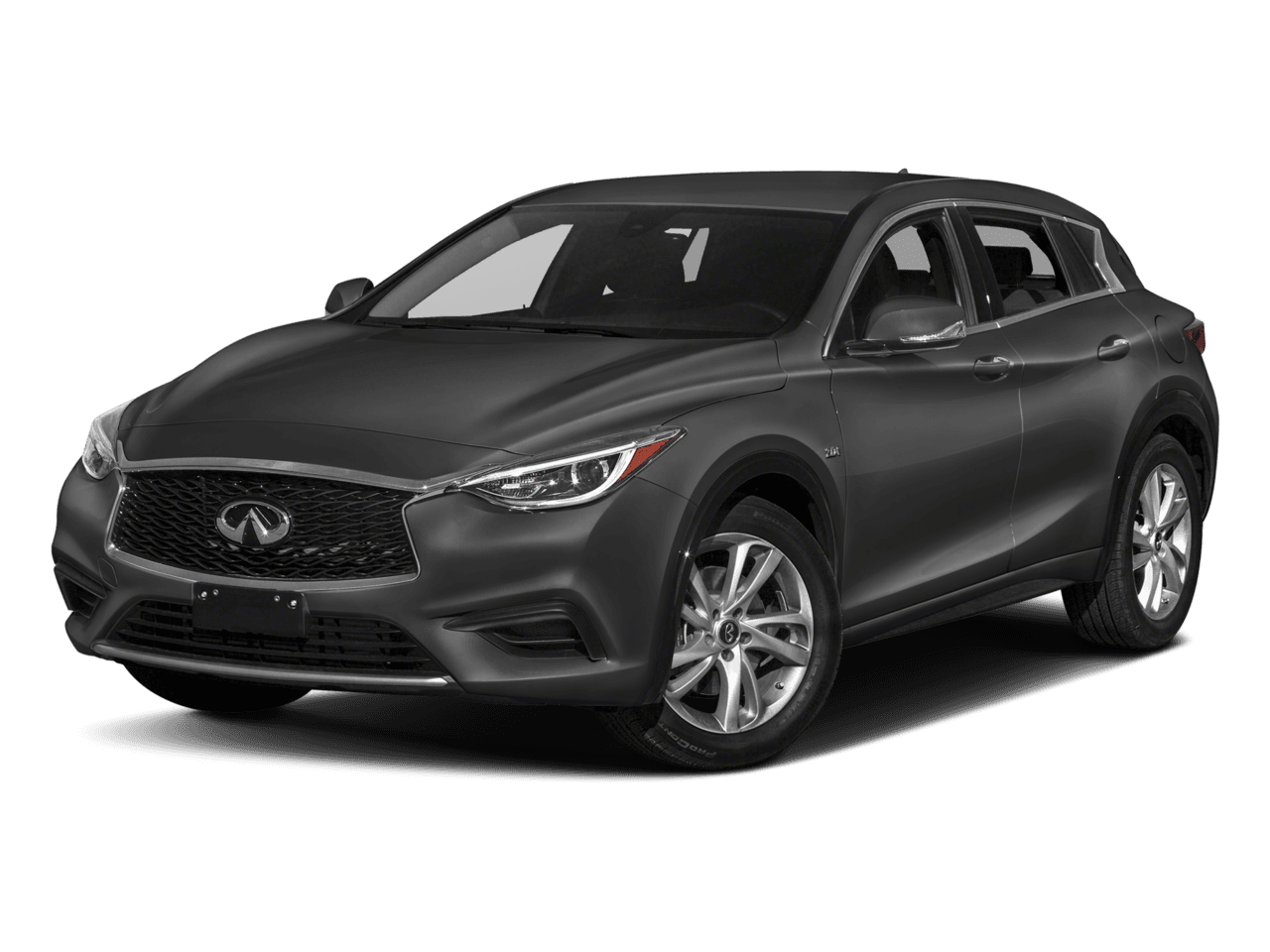 2018 INFINITI QX30 PURE - Front 3/4, facing to the left