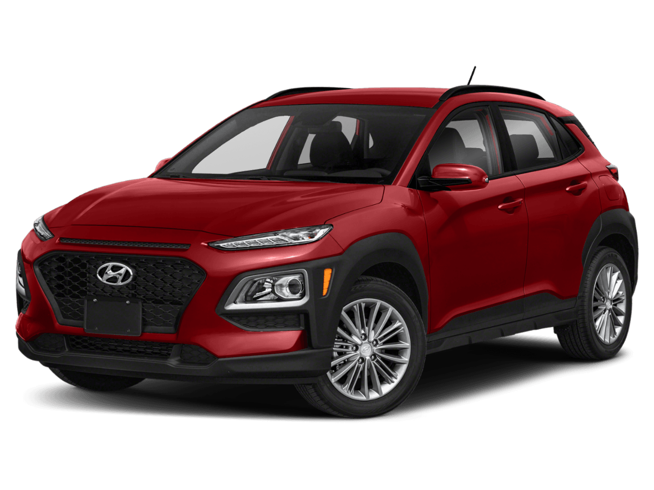 2018 Hyundai Kona SE - Front 3/4, facing to the left