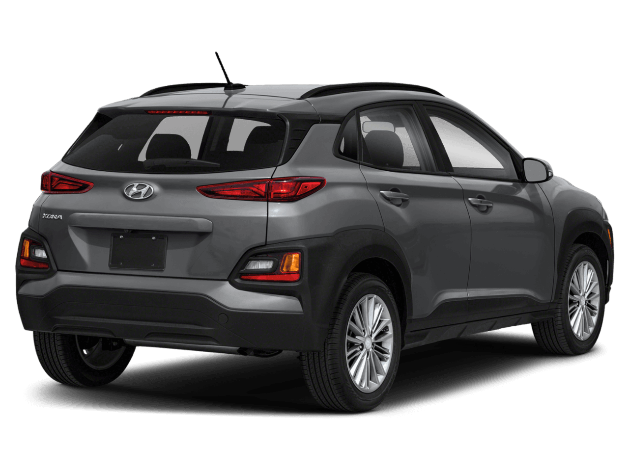 2018 Hyundai Kona SE - Rear 3/4, facing to the right