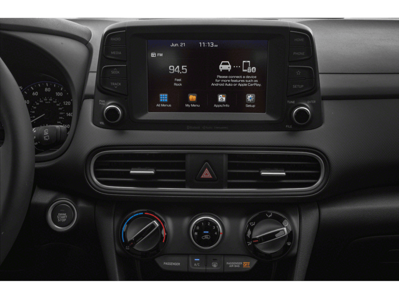 2018 Hyundai Kona SE - Interior Stereo System