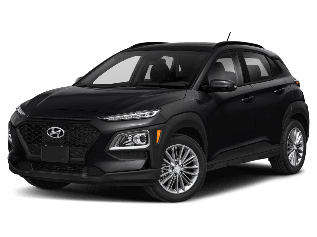 2018 Hyundai Kona SEL - Front 3/4, facing to the left