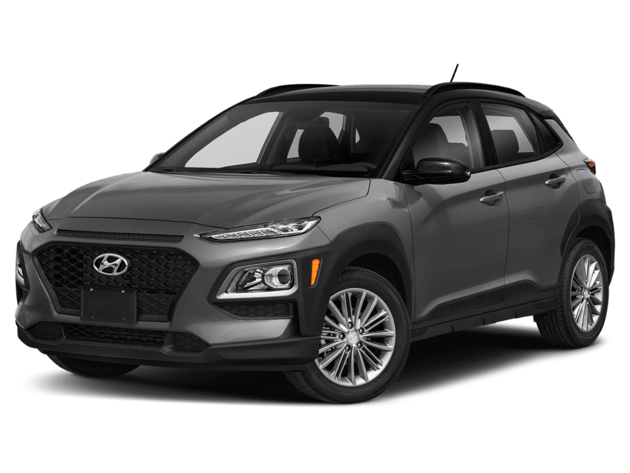 2018 Hyundai Kona SEL - Front 3/4, facing to the left