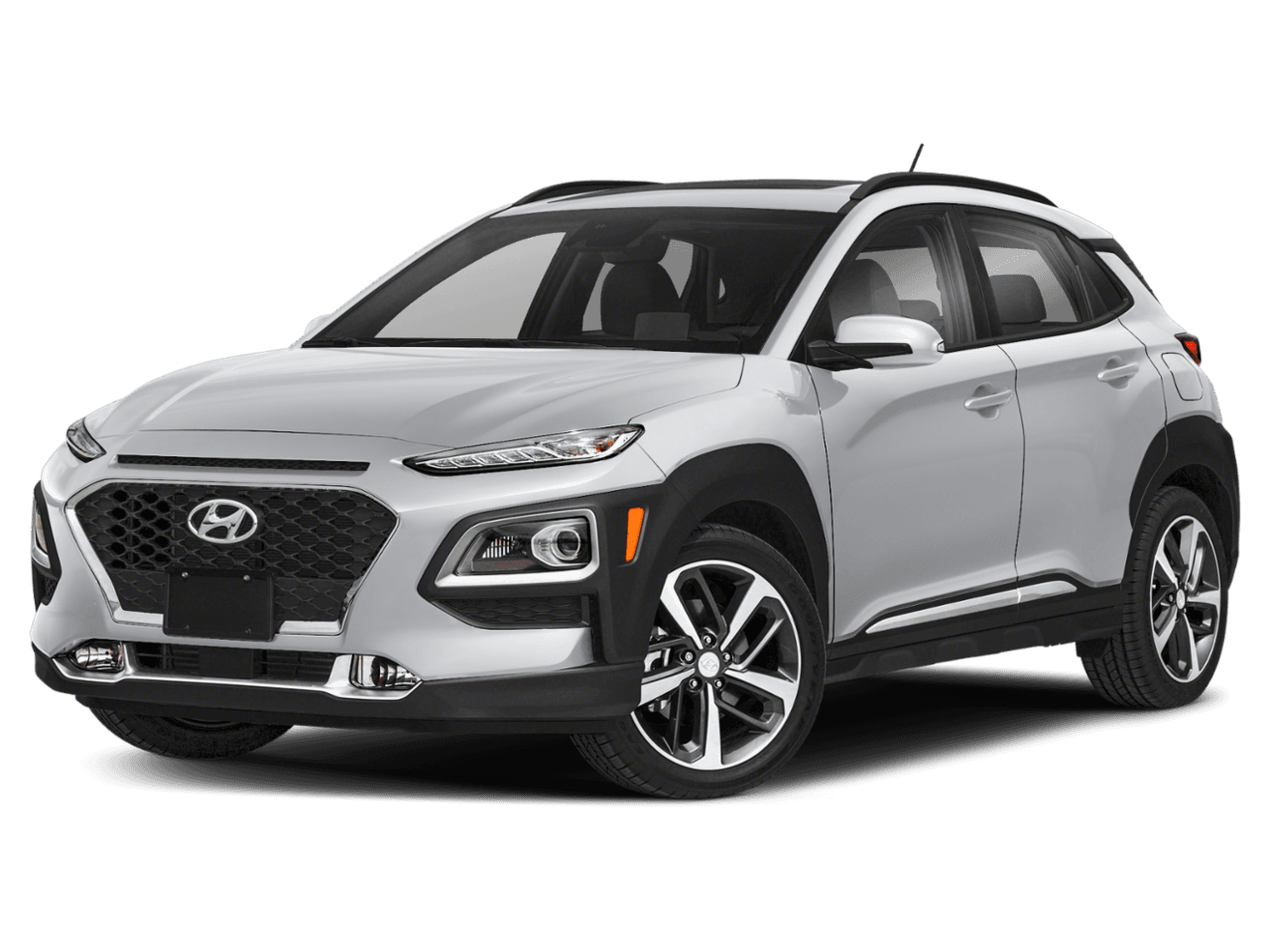 2018 Hyundai Kona Ultimate - Front 3/4, facing to the left