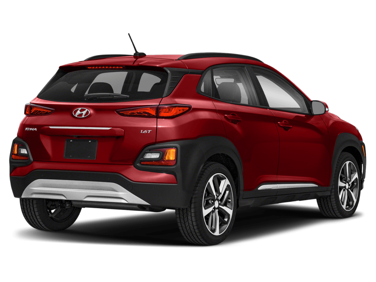2018 Hyundai Kona Ultimate - Rear 3/4, facing to the right