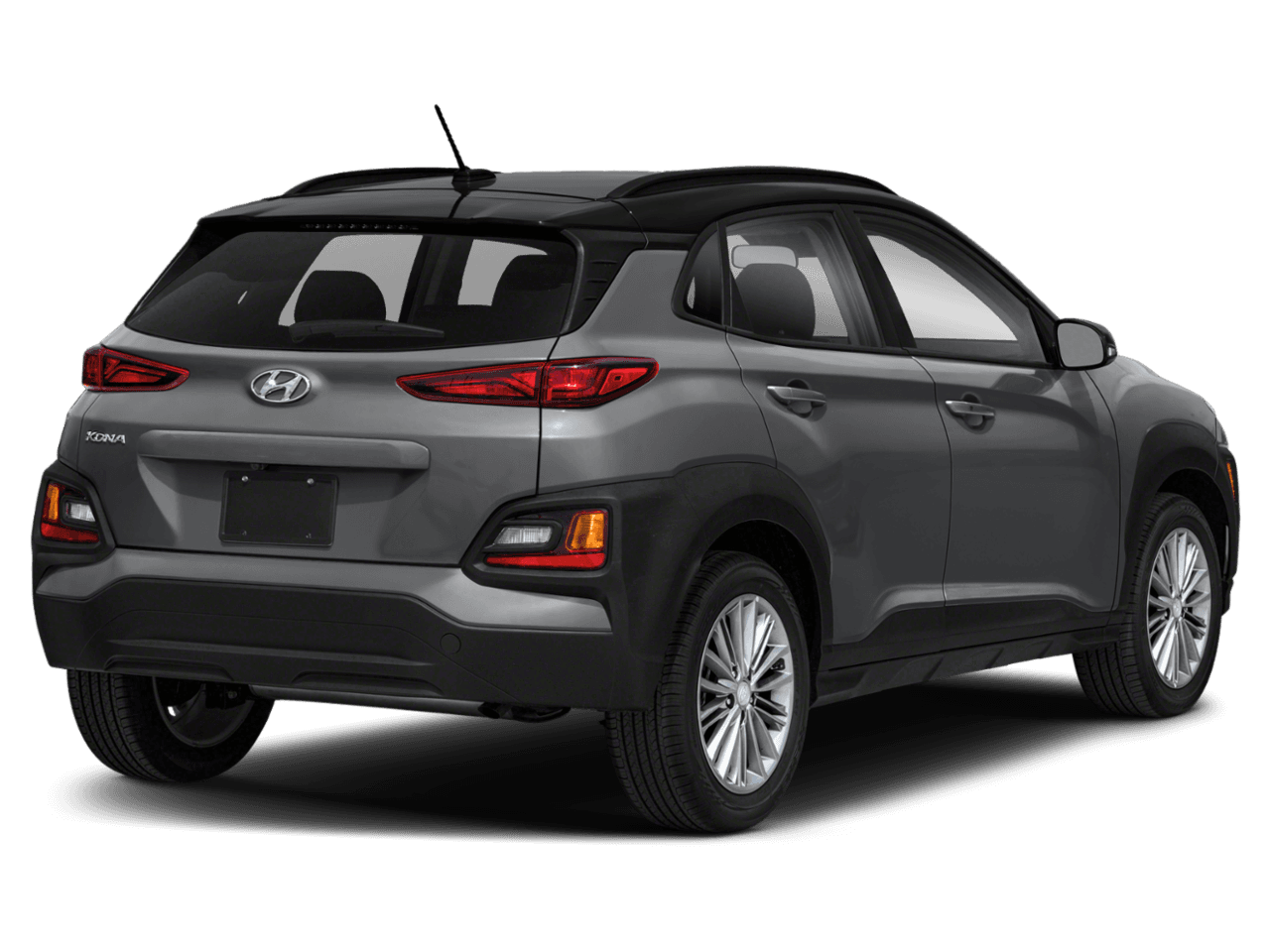 2018 Hyundai Kona SEL - Rear 3/4, facing to the right