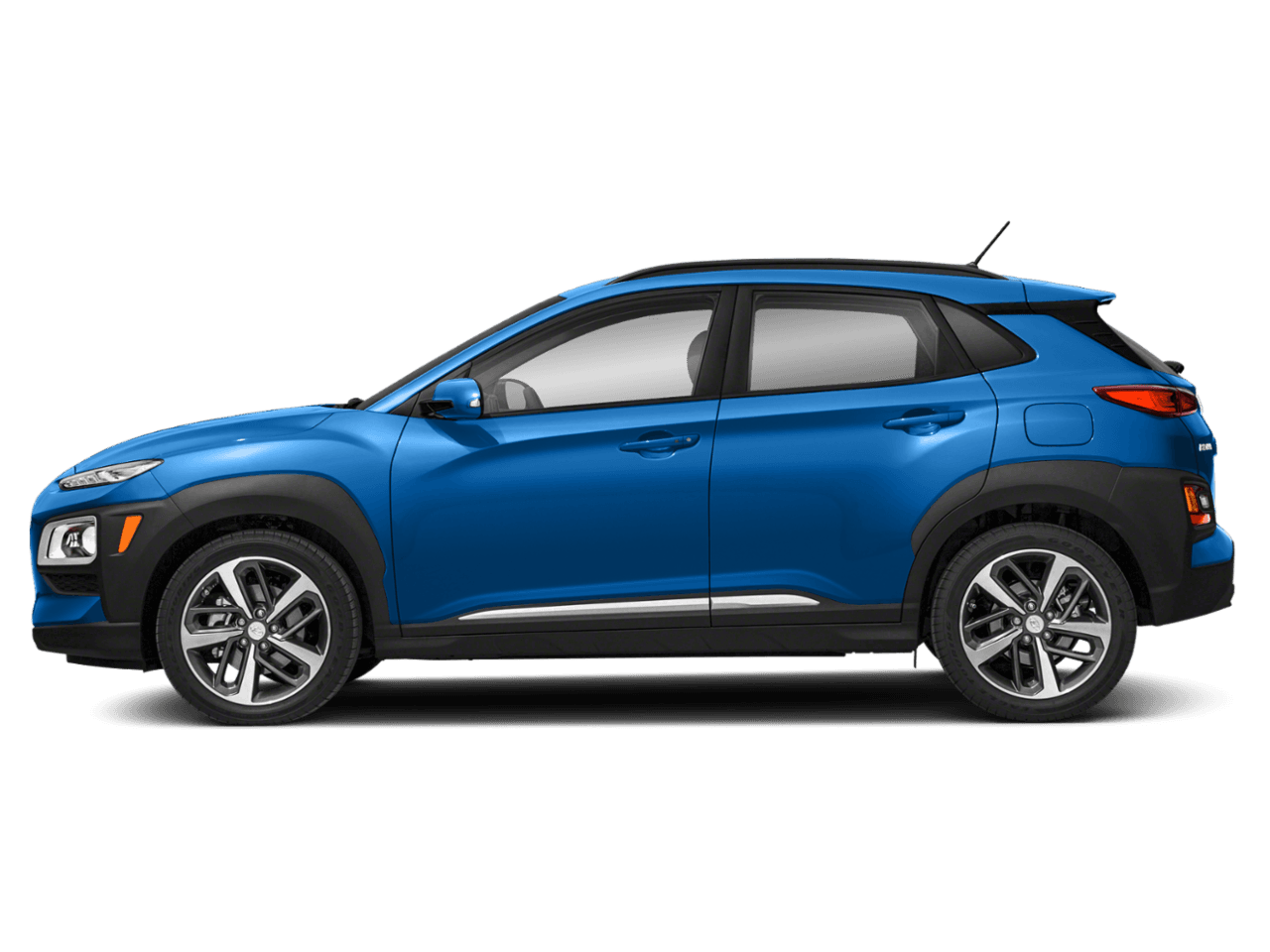 2018 Hyundai Kona Limited - Profile, facing to the left