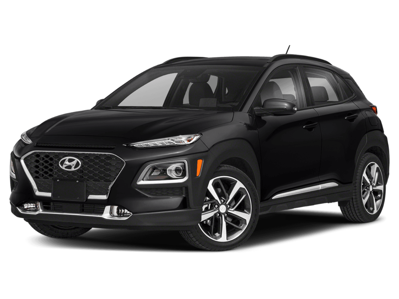 2018 Hyundai Kona Ultimate - Front 3/4, facing to the left