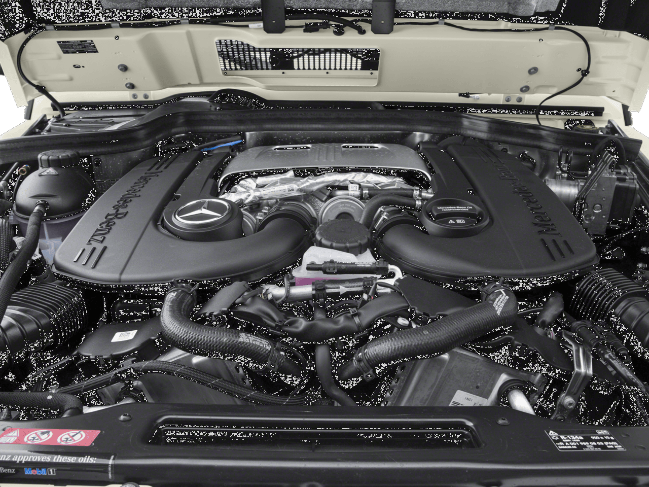 2018 Mercedes-Benz G-Class G 550 4x4 Squared - Interior Engine Shot Feature