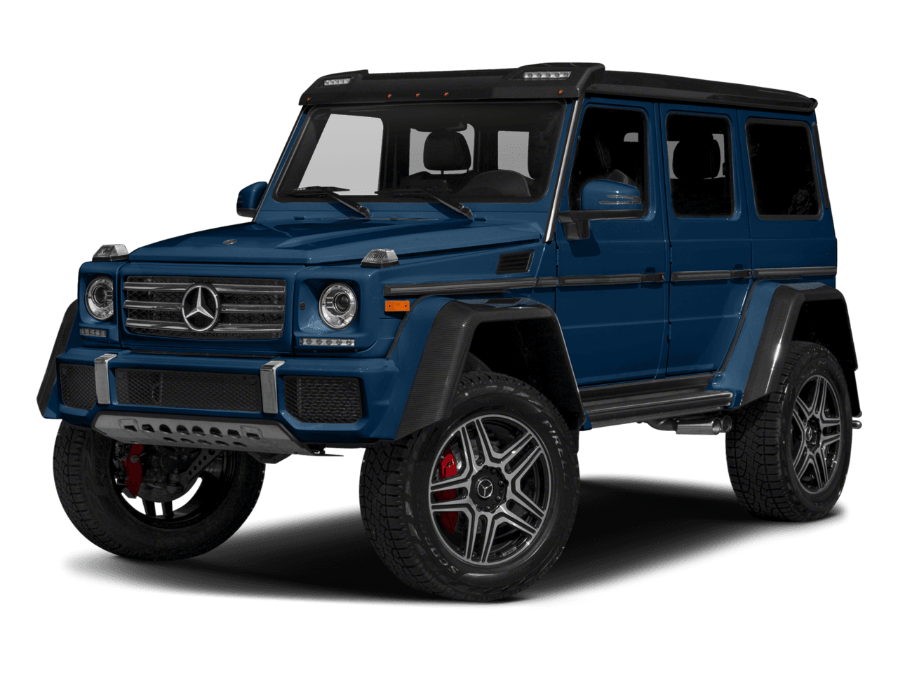 2018 Mercedes-Benz G-Class G 550 4x4 Squared - Front 3/4, facing to the left
