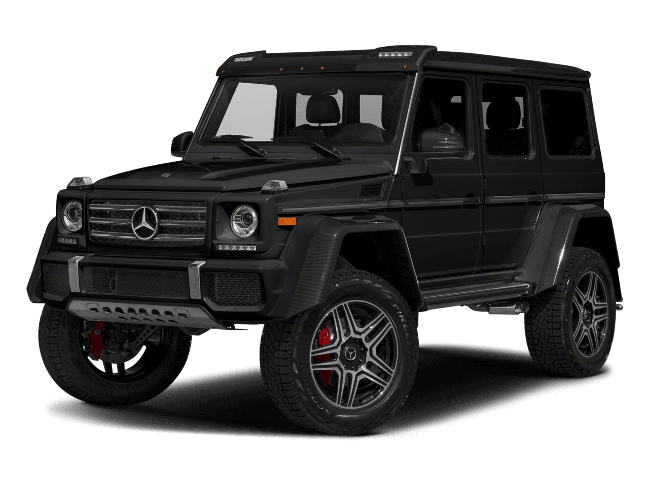 2018 Mercedes-Benz G-Class G 550 4x4 Squared - Front 3/4, facing to the left