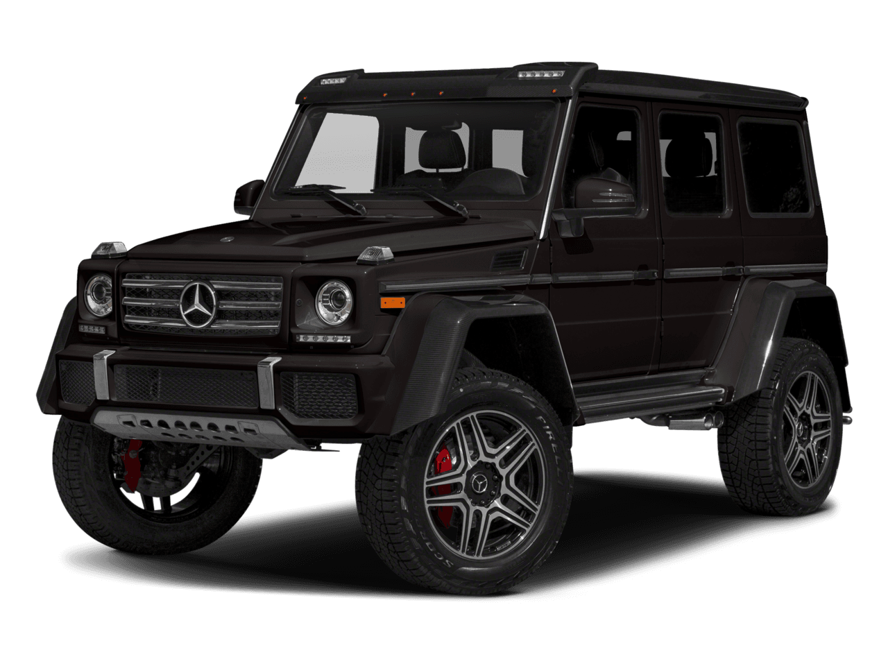 2018 Mercedes-Benz G-Class G 550 4x4 Squared - Front 3/4, facing to the left