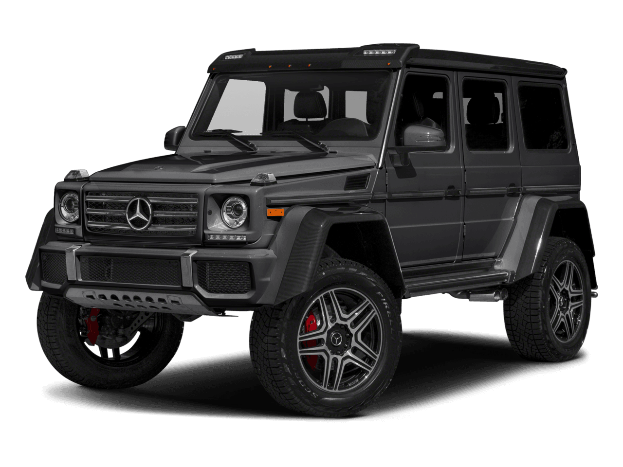 2018 Mercedes-Benz G-Class G 550 4x4 Squared - Front 3/4, facing to the left