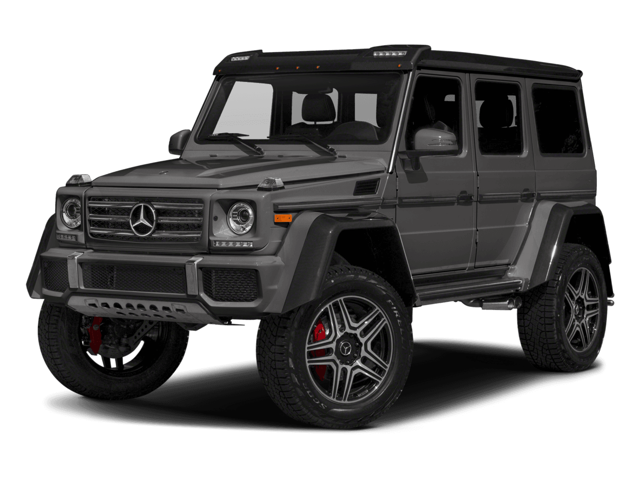 2018 Mercedes-Benz G-Class G 550 4x4 Squared - Front 3/4, facing to the left