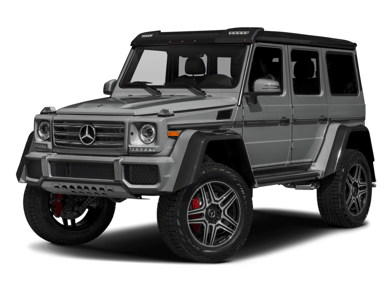 2018 Mercedes-Benz G-Class G 550 4x4 Squared - Front 3/4, facing to the left