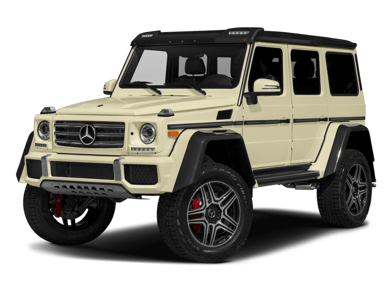 2018 Mercedes-Benz G-Class G 550 4x4 Squared - Front 3/4, facing to the left