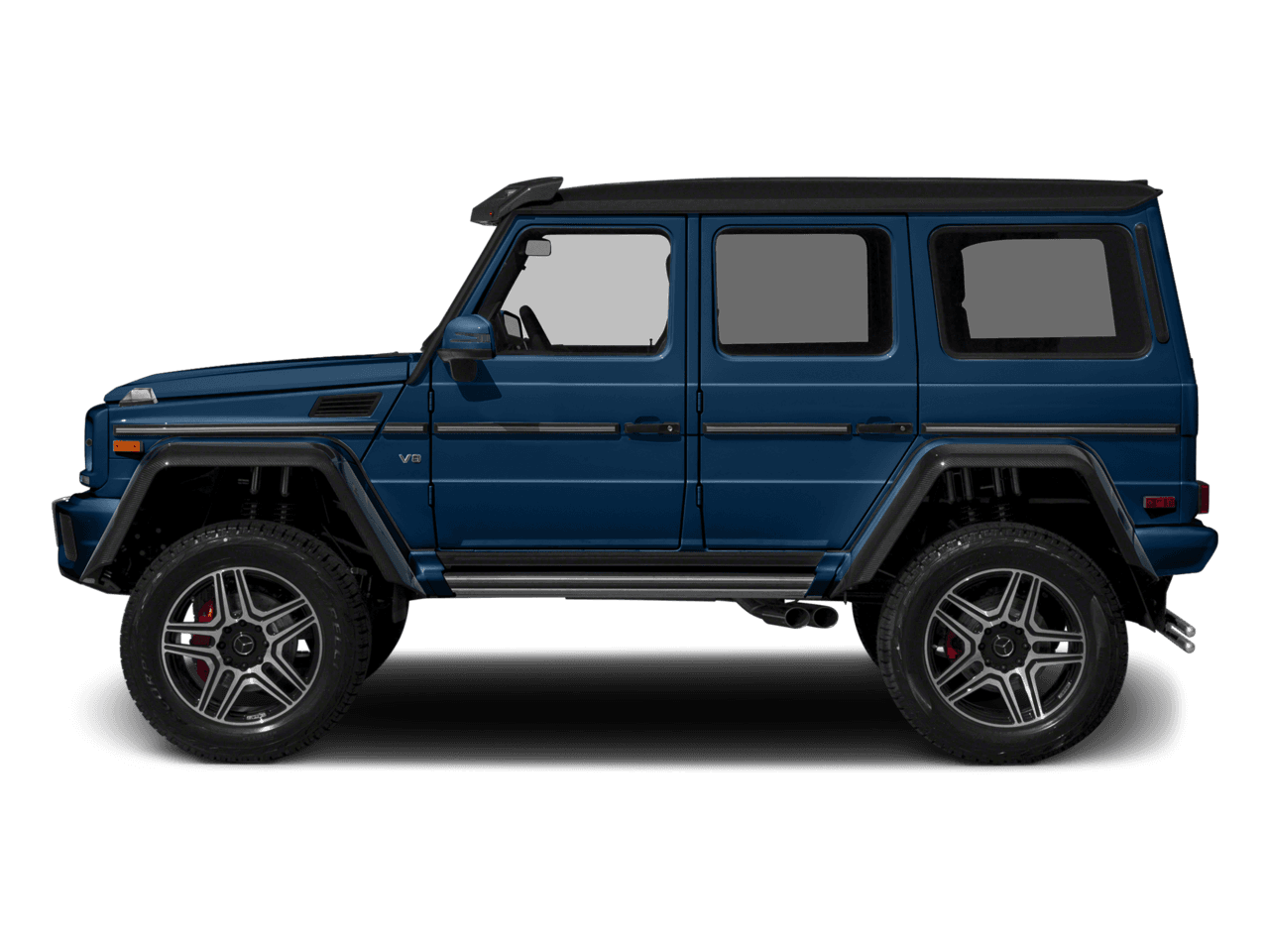 2018 Mercedes-Benz G-Class G 550 4x4 Squared - Profile, facing to the left