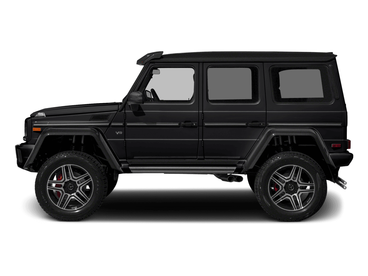 2018 Mercedes-Benz G-Class G 550 4x4 Squared - Profile, facing to the left