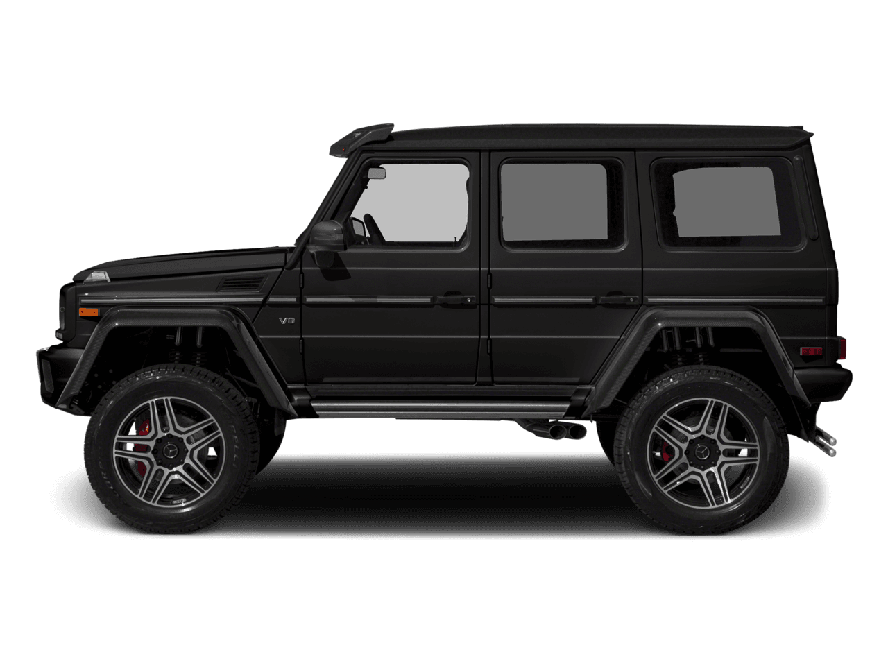 2018 Mercedes-Benz G-Class G 550 4x4 Squared - Profile, facing to the left