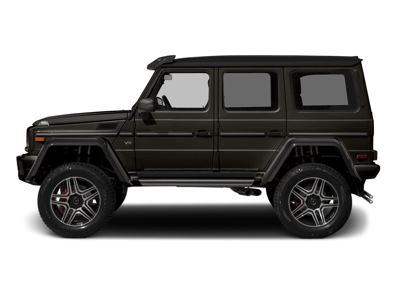 2018 Mercedes-Benz G-Class G 550 4x4 Squared - Profile, facing to the left