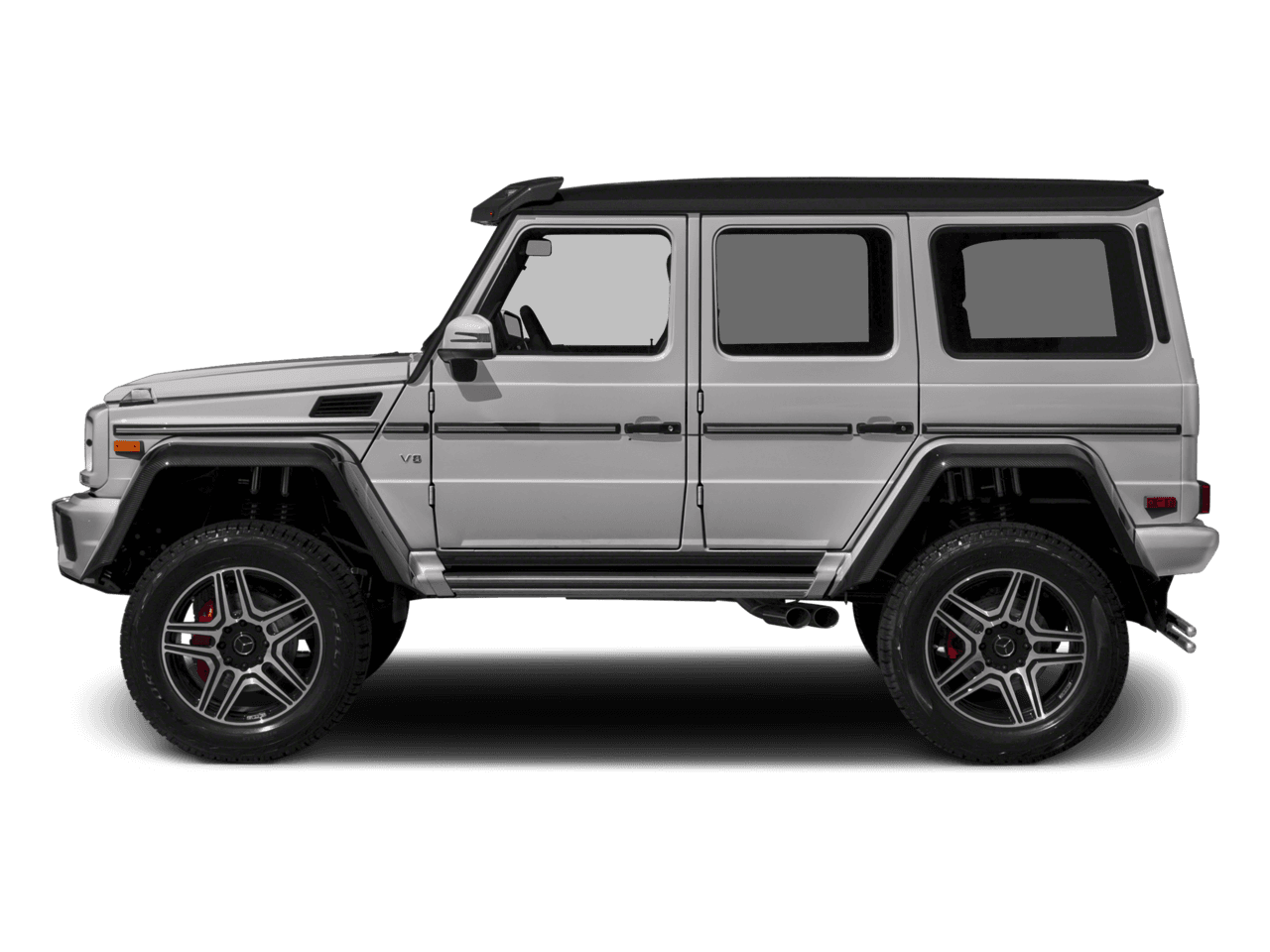 2018 Mercedes-Benz G-Class G 550 4x4 Squared - Profile, facing to the left
